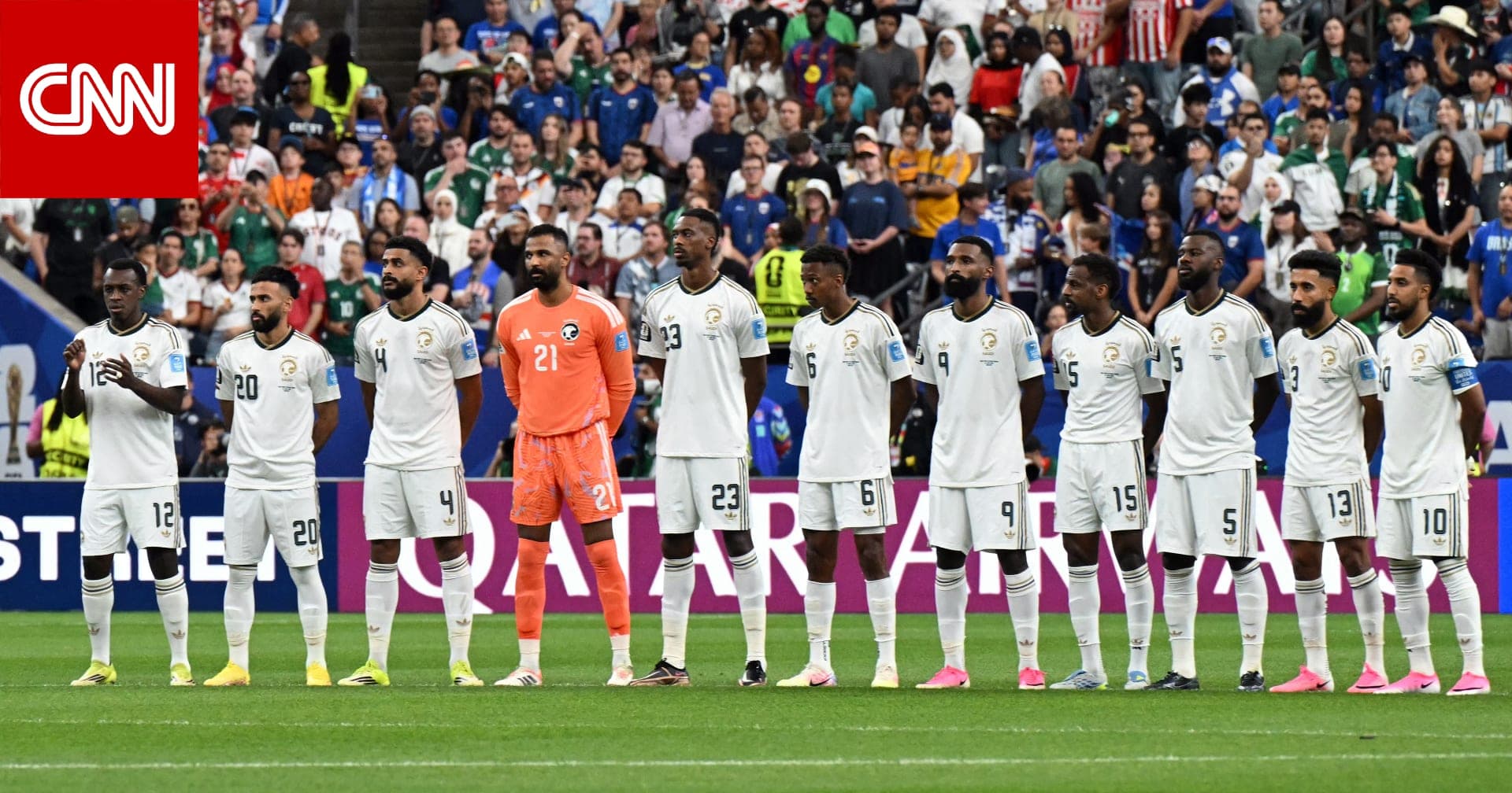 لاعبو المنتخب السعودي يحتفلون بمشاركتهم في كأس كونكاكاف الذهبية