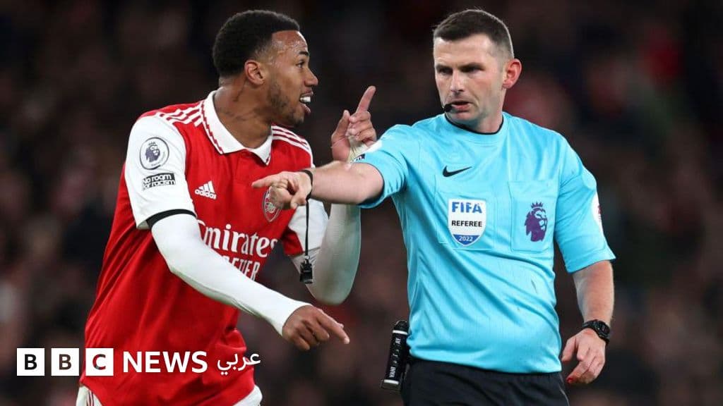 مقطع صوتي من كاميرا حكم في الدوري الإنجليزي